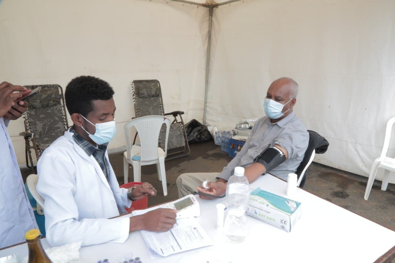 Salale University organized a blood donation program to commemorate the Honorary Doctor Abebech Gobena.