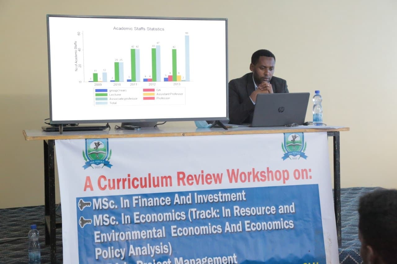 Salale University Conducted a Curriculum Review Workshop to launch Master’s Programs in three fields.