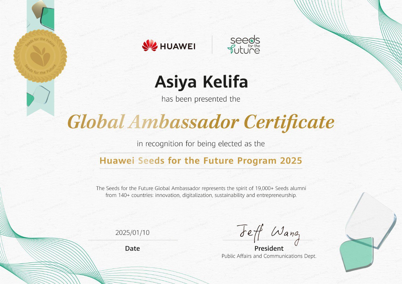 Congratulations to all of us!