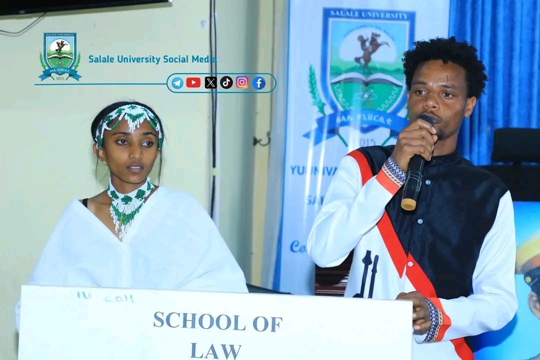 Yuunivarsitii Salaaleetti  Barattoonni Mana Barumsaa  Seeraa  dhaadannoo "Sagaleen Kee Biyya Keetiif: Gahee Barattootaa Tokkummaa Biyyaalessaa Cimsuu Keessatti" jedhuun Marii Paanaalii  Gaggeessan.