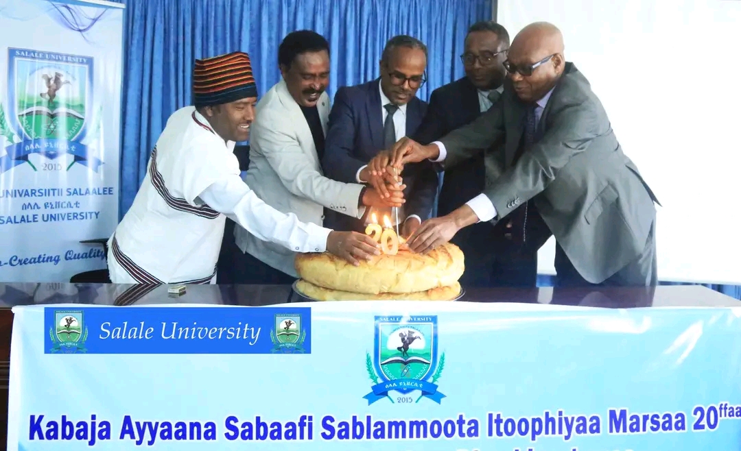 Yuunivarsiitii Salaaleetti Ayyaanni Sabootaa, Sab-lammoota fi Ummattoota Itoophiyaa marsaa 20ffaan "Dhaadannoo Waliigaltee Dimokiraatawa Tokkummaa Sab-daneessaaf" jedhuun kabajame.
