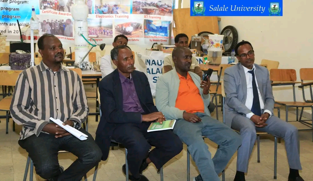 Salale University Management Members Visit STEM Center.